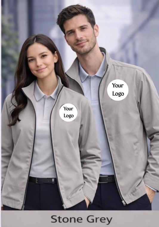 Executive Work Jacket – Custom Logo Embroidery | Corporate Uniform Jacket