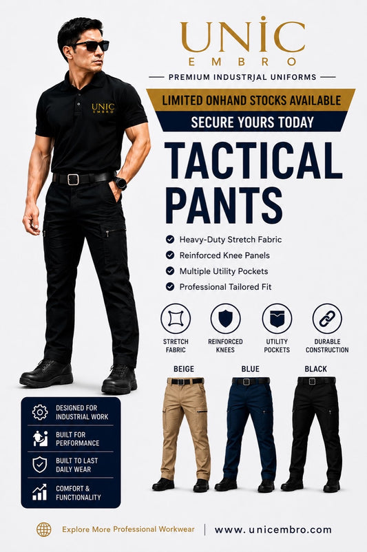 UNIC EMBRO Premium Tactical Pants | Breathable Professional Workwear
